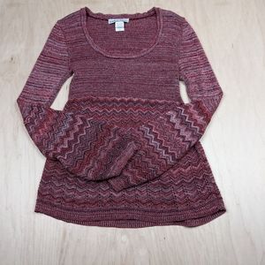 Sweater Project, Retro, Pink with Bell Sleeves (S)